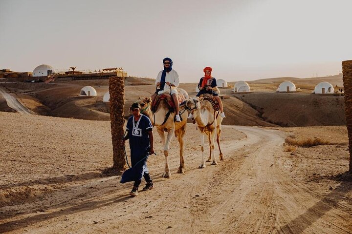 Agafay Desert: Quad, Camel, Pool & Dinner Show