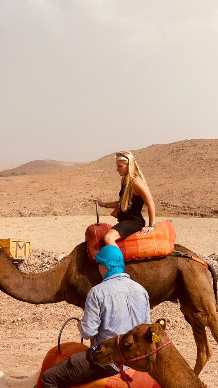 Marrakech: Sunset Camel Ride in the Agafay Desert
