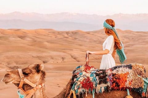 Marrakech: Sunset Camel Ride in the Agafay Desert