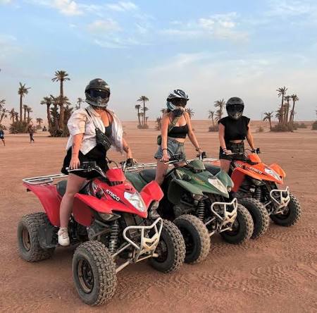 Marrakech: Quad Bike Ride in the Palmeraie Desert
