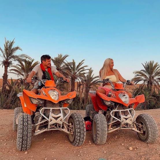 Marrakech: Quad Bike Ride in the Palmeraie Desert